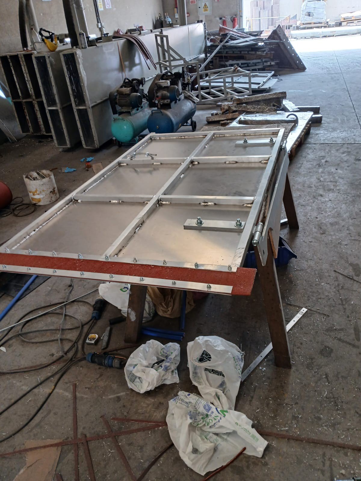 Industrial Access Hatch & Insulated Damper Door